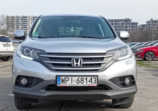 Honda CR-V cena 43900 przebieg: 254700, rok produkcji 2014 z Warszawa małe 379
